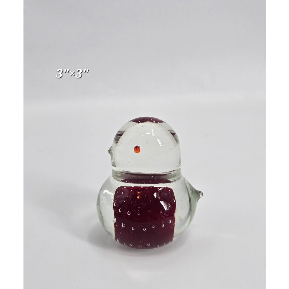 Vintage MCM‎ Norcrest Handblown Glass Bird Paperweight